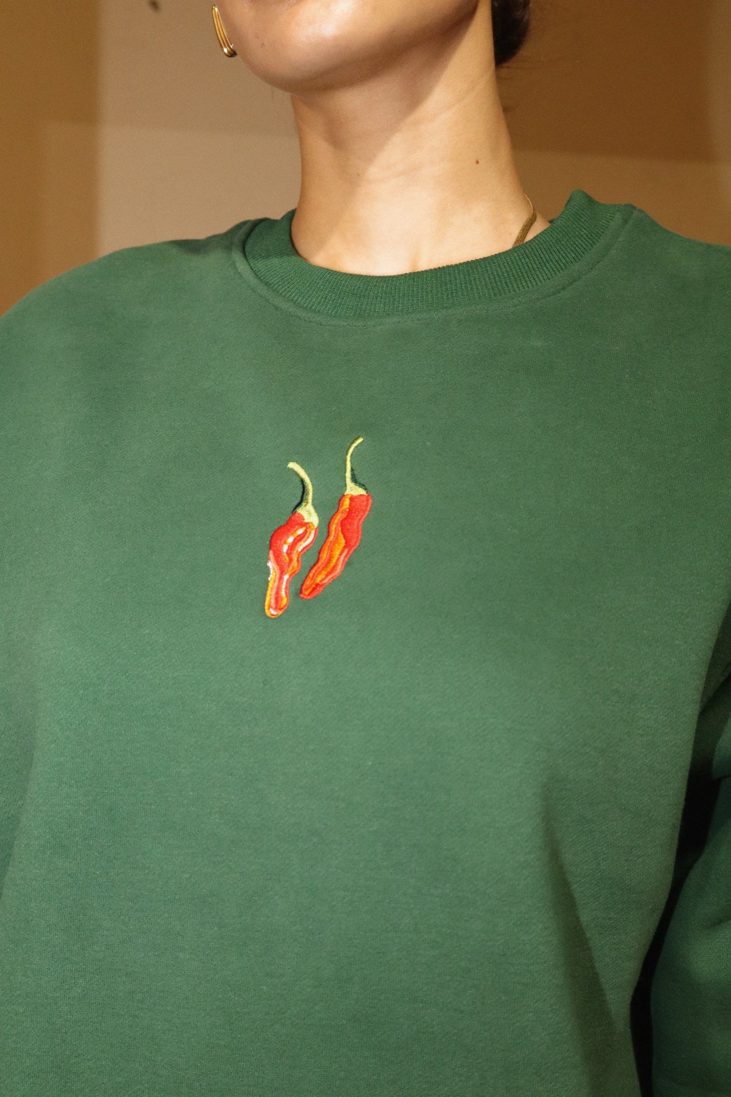 chili pepper sweatshirt