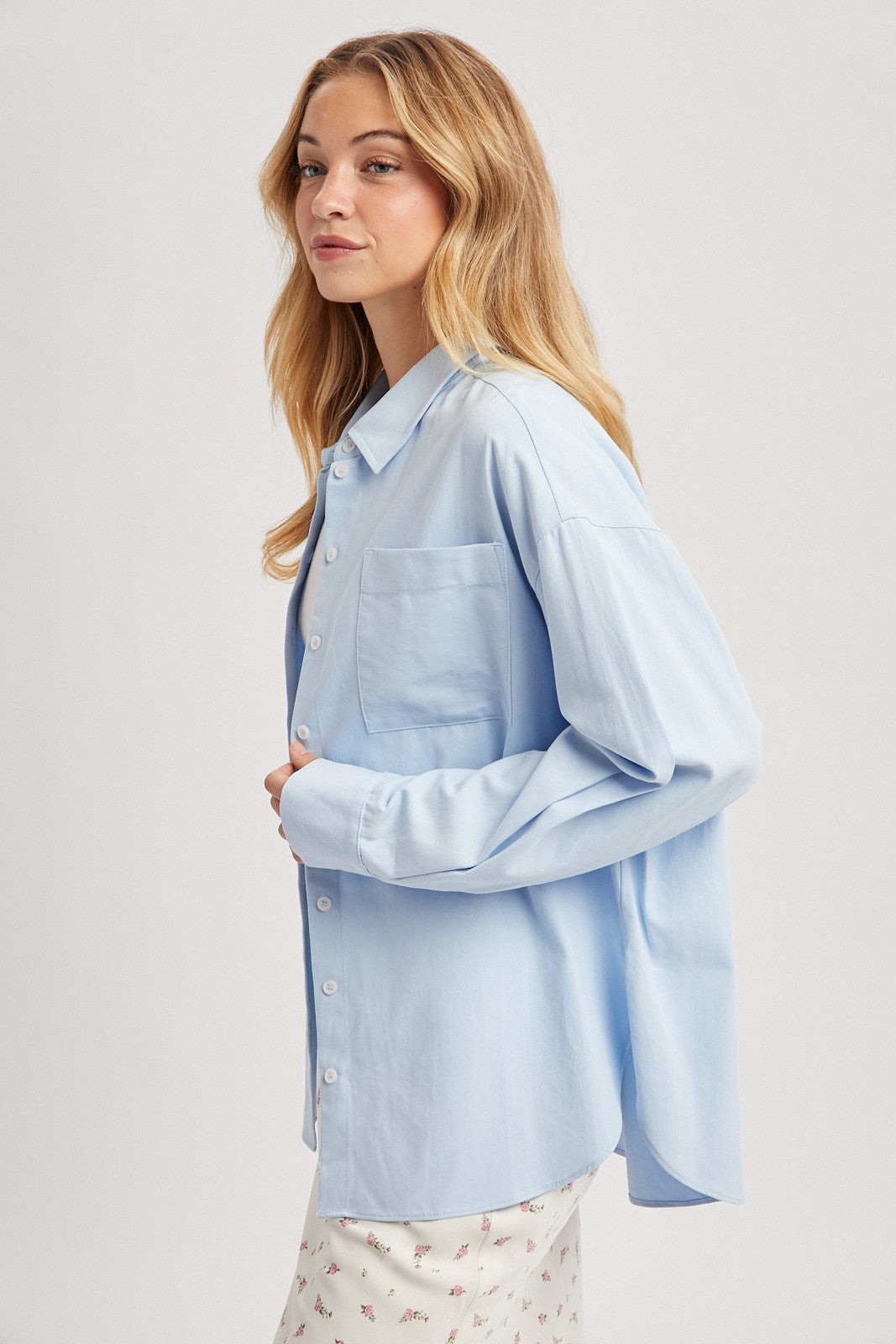 clean and crisp button down