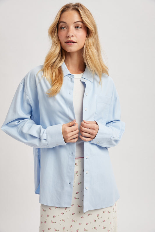 clean and crisp button down