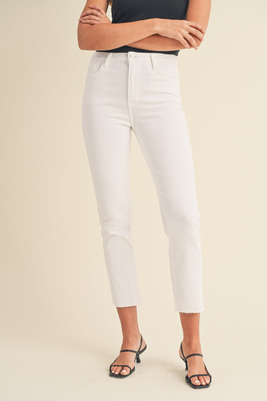 clean slender straight