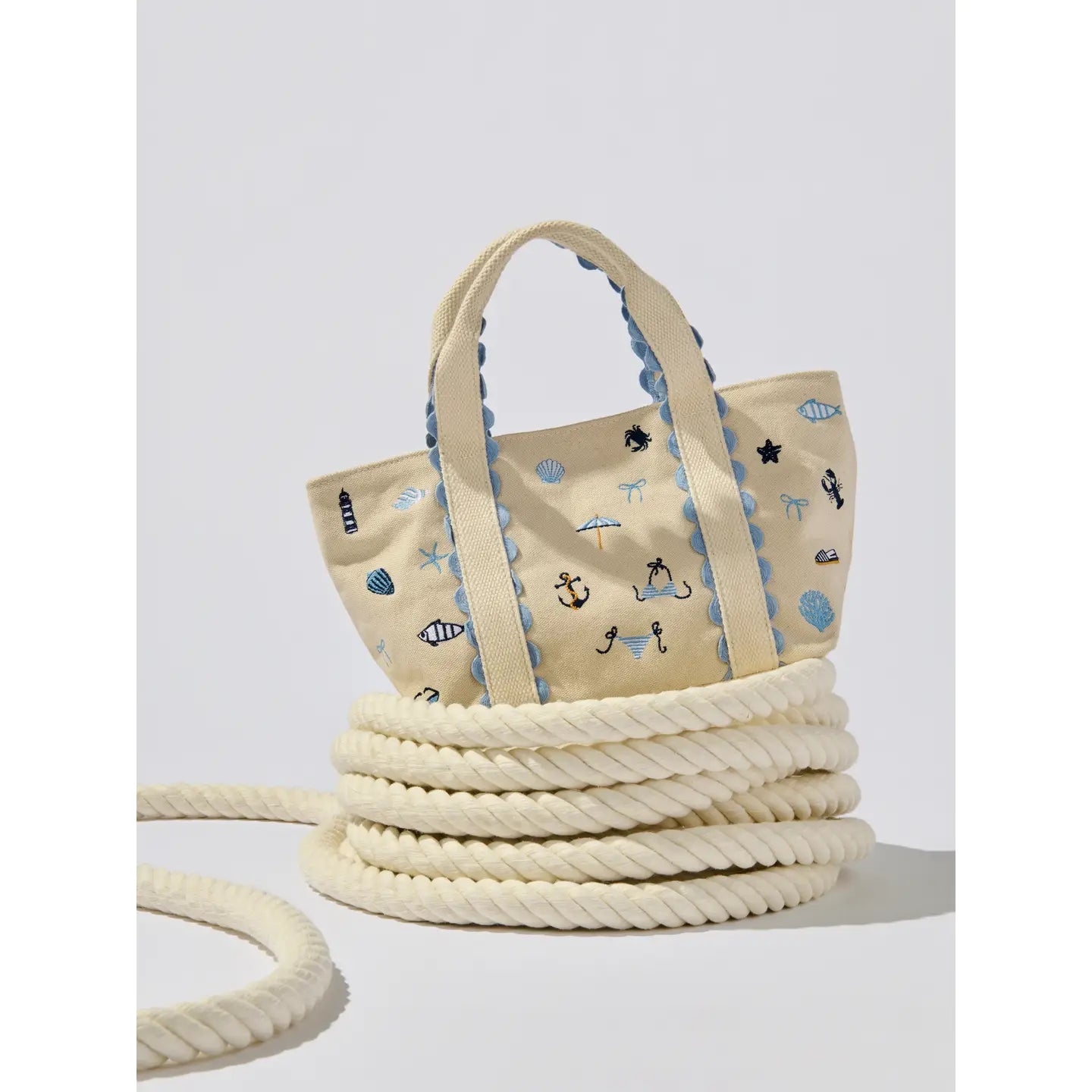coastal icons mini tote