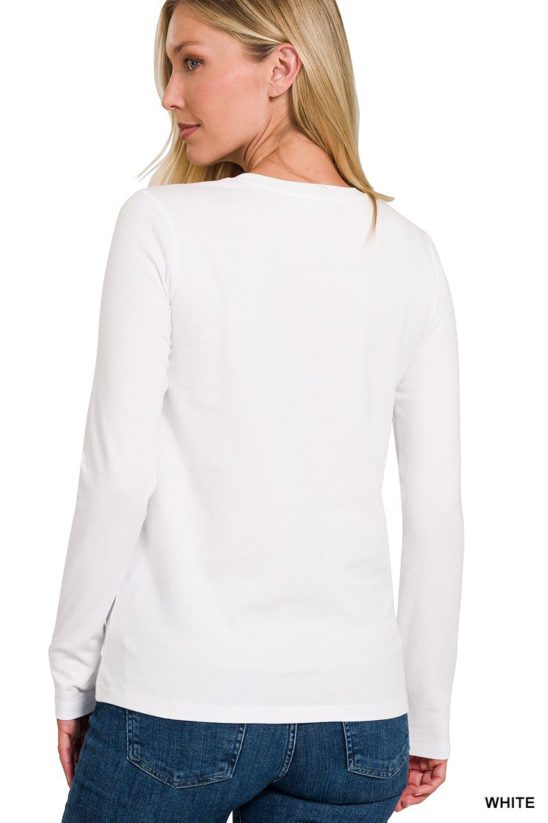 cotton cloud long sleeve shirt