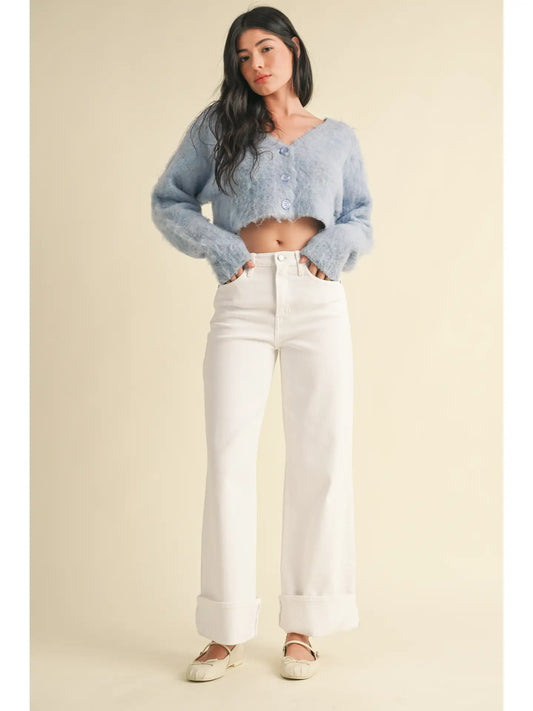 cuffed palazzo