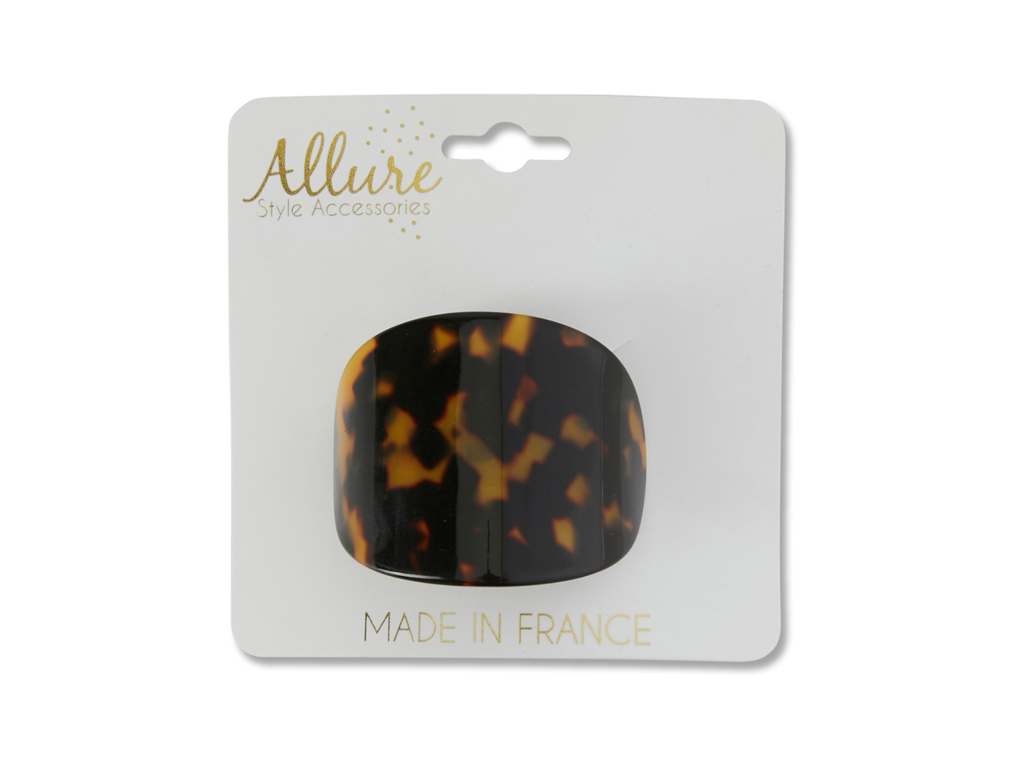 Allure Handmade in France Tokyo Tortoise  Ponytail Holder