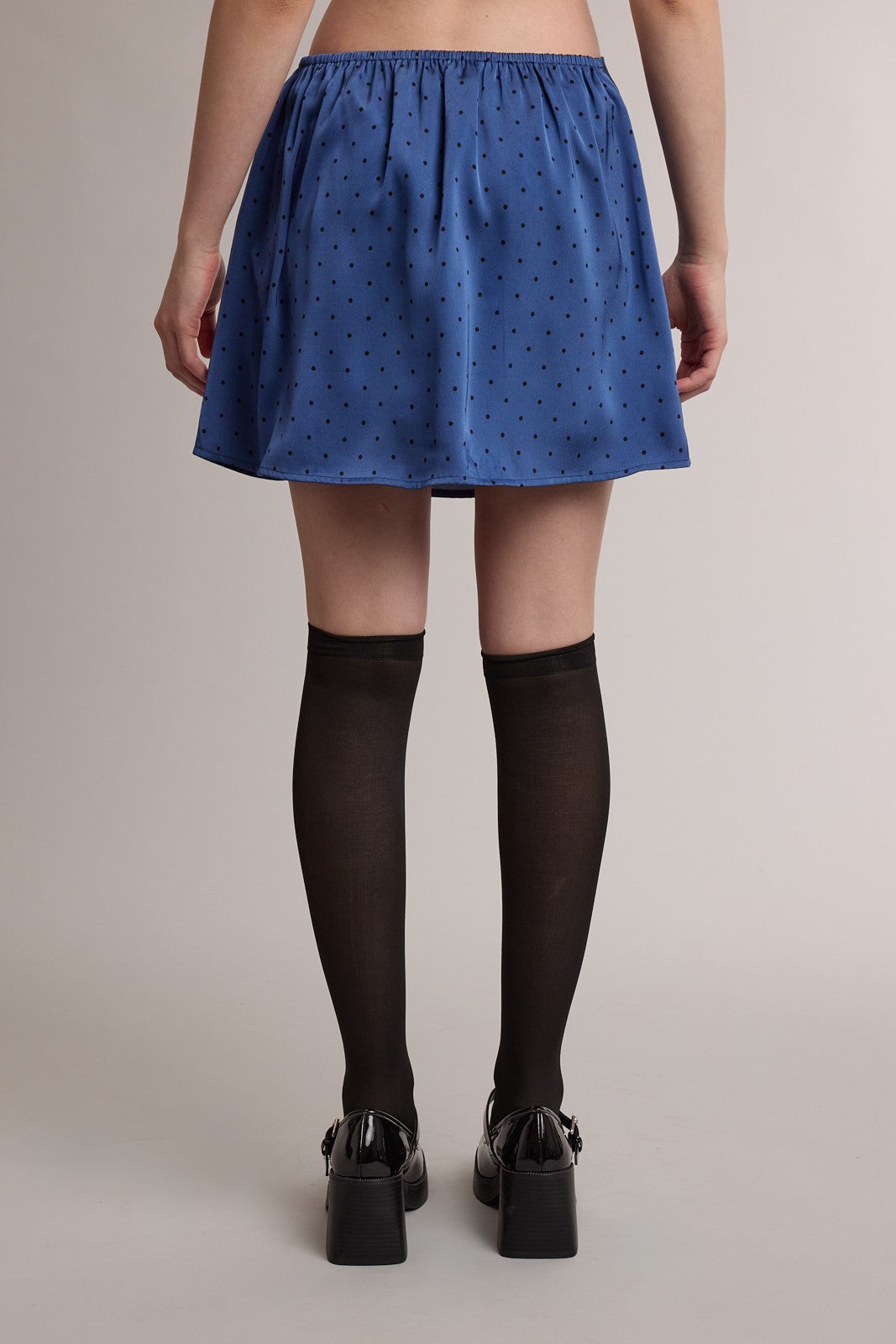 dottie satin mini skirt