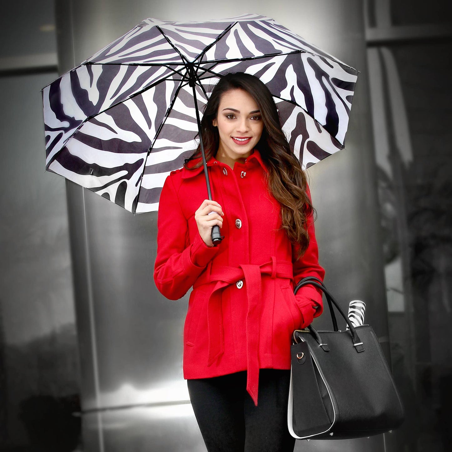 Zebra Bottle Umbrella