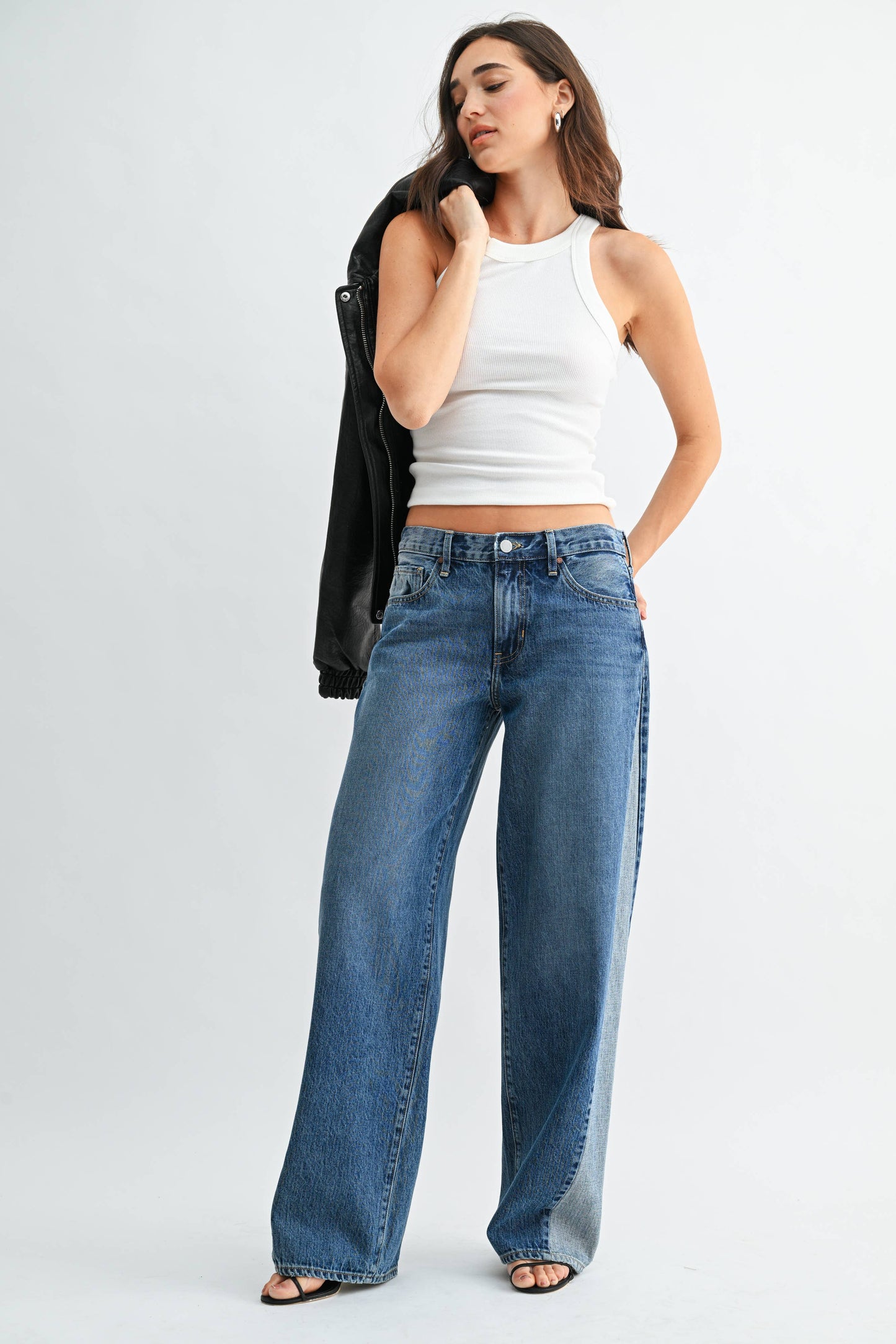 archie angular wide leg