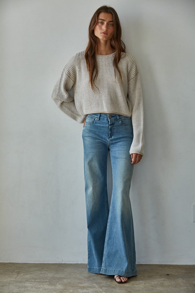denali ribbed pullover