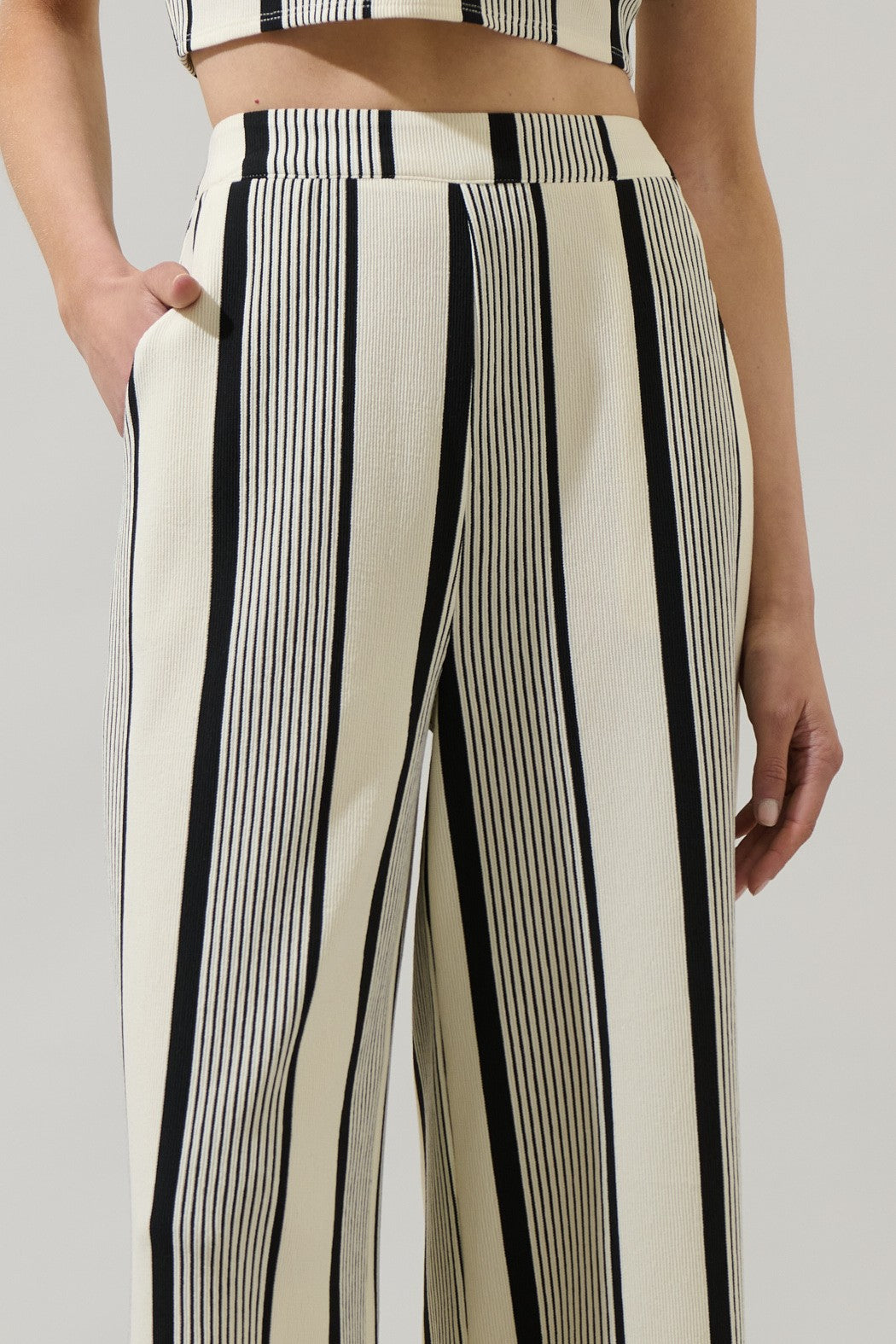 devra club stripe pants