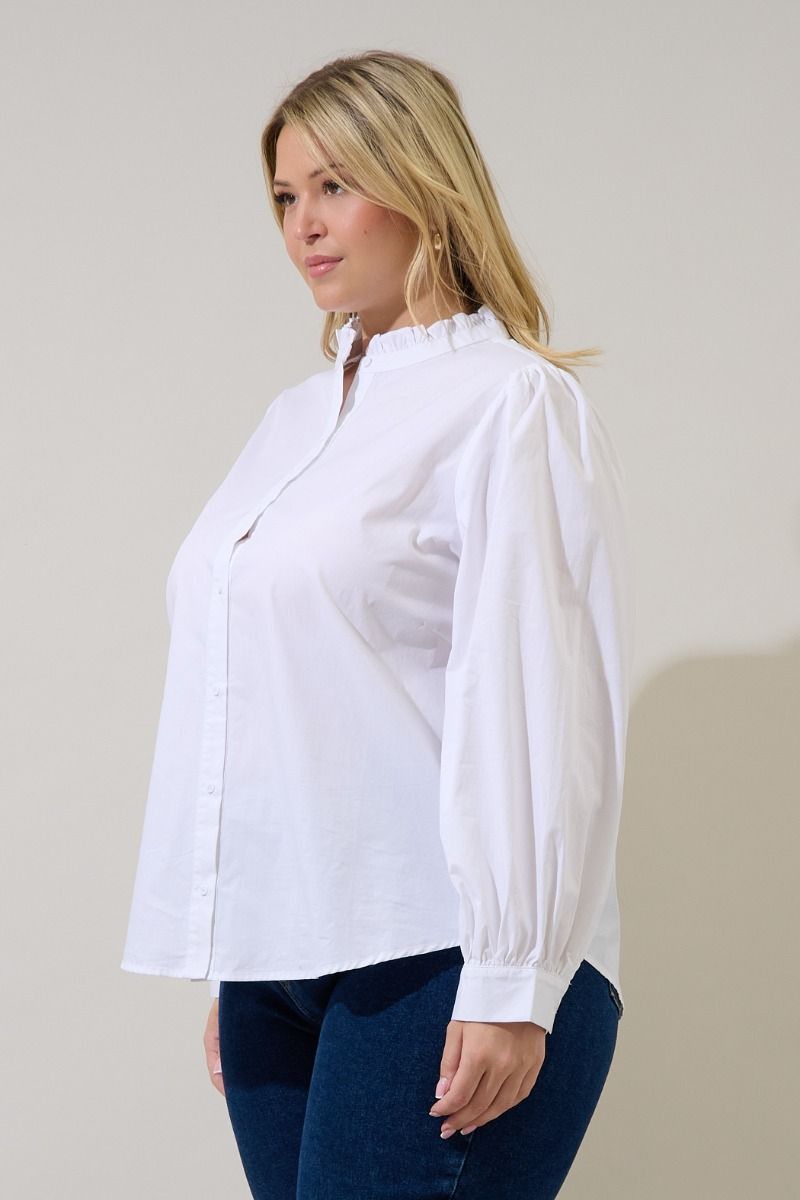 doris button down shirt-curvy