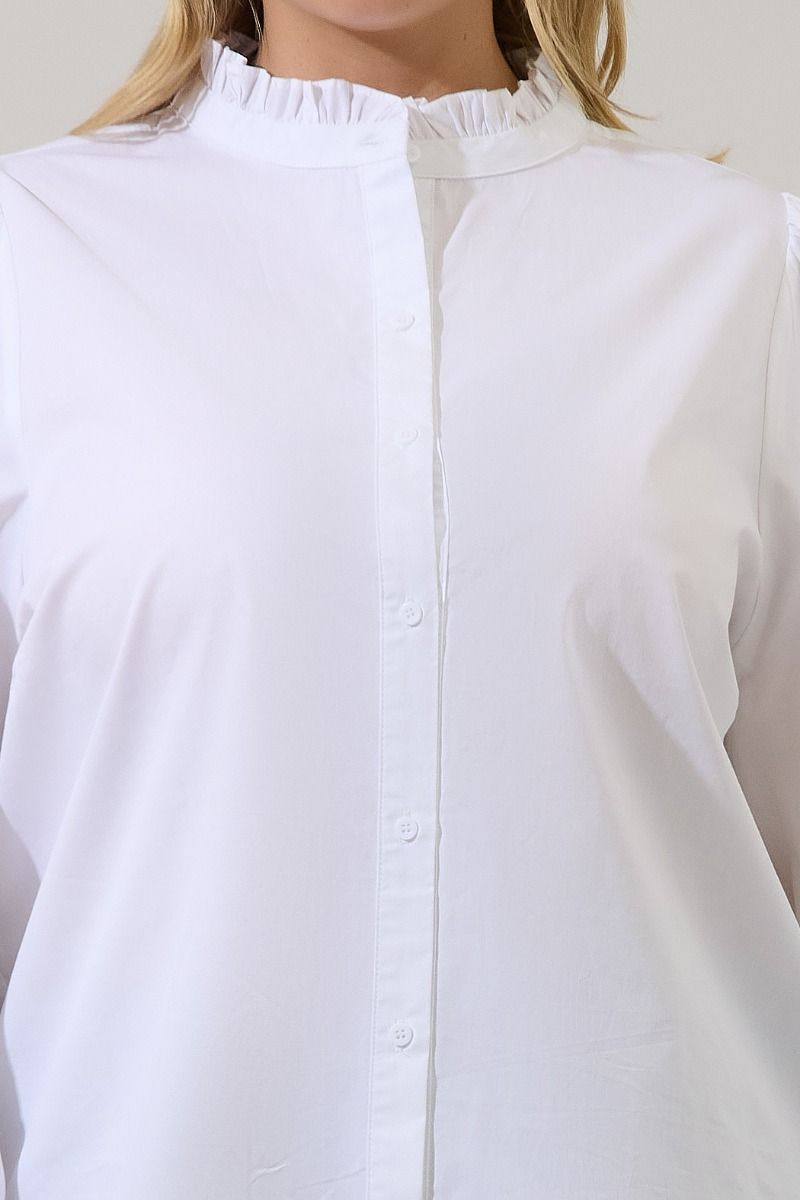 doris button down shirt-curvy