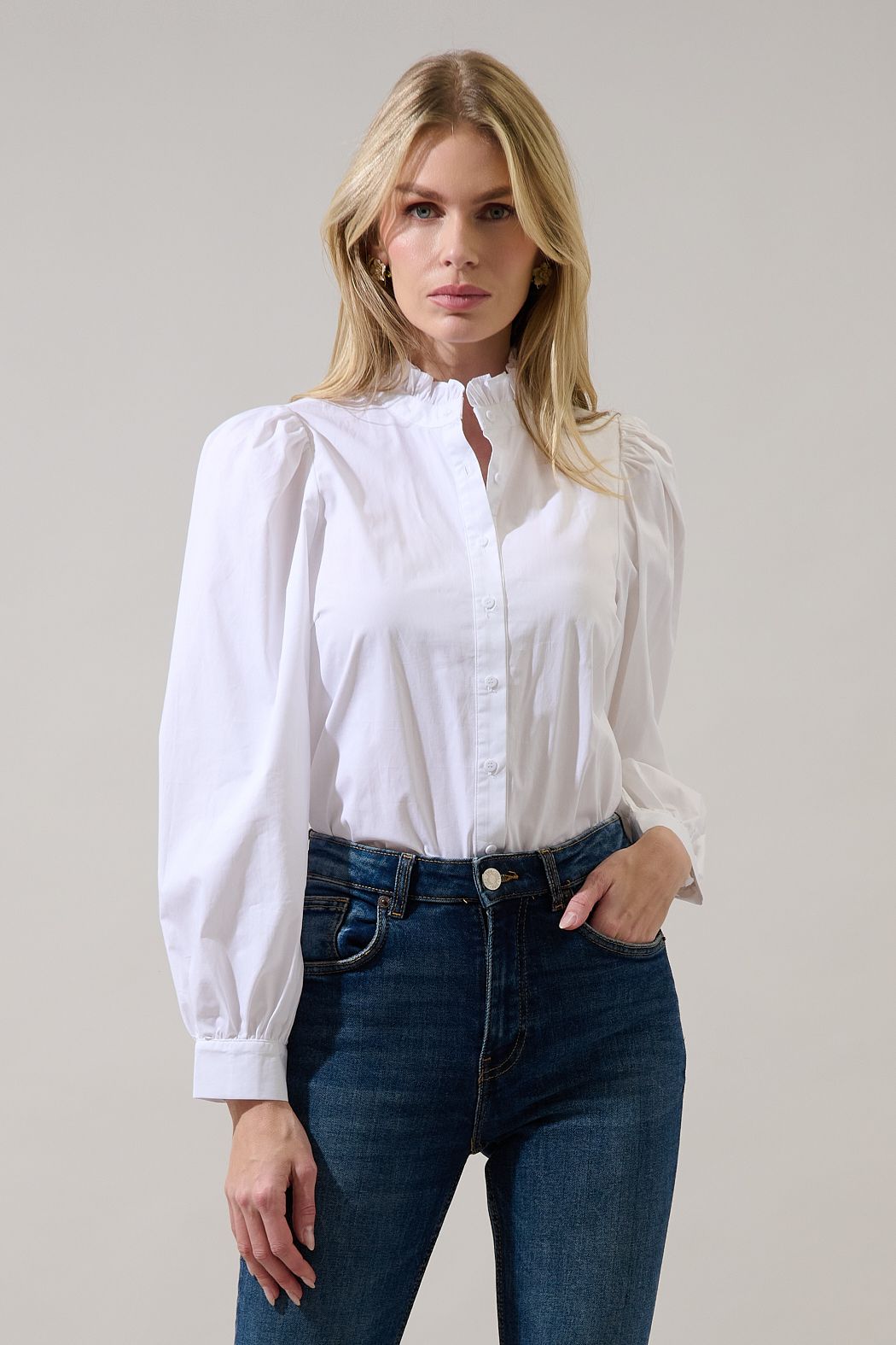 doris button down shirt