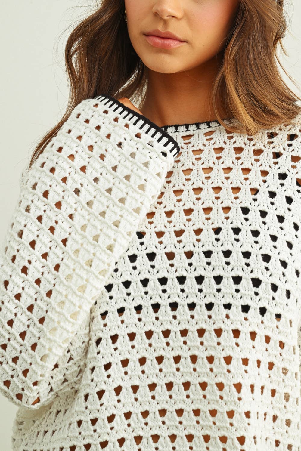 Ariel Crochet Tunic Dress