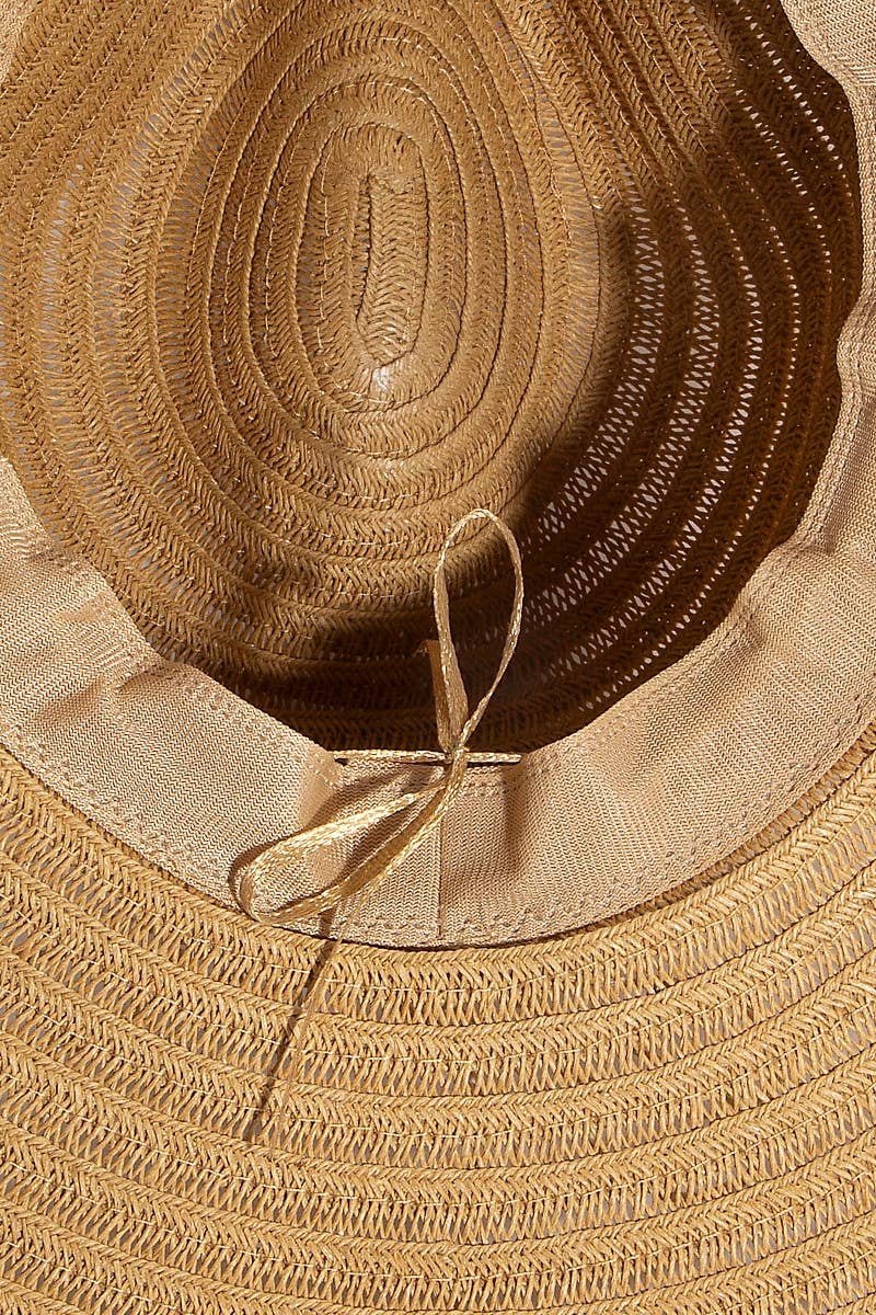 Sea Shell Floppy Straw Hat