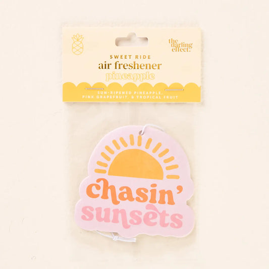 Car Air Freshener-Chasin' Sunsets