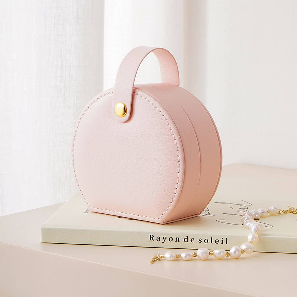 PORTABLE JEWELRY STORAGE BOX