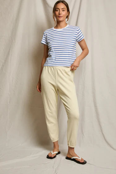 everett stripe tee-cobalt