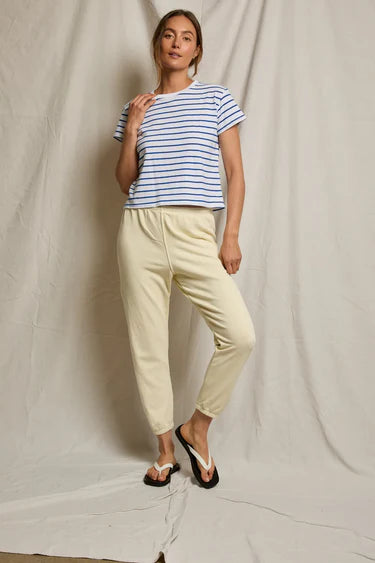 everett stripe tee-cobalt