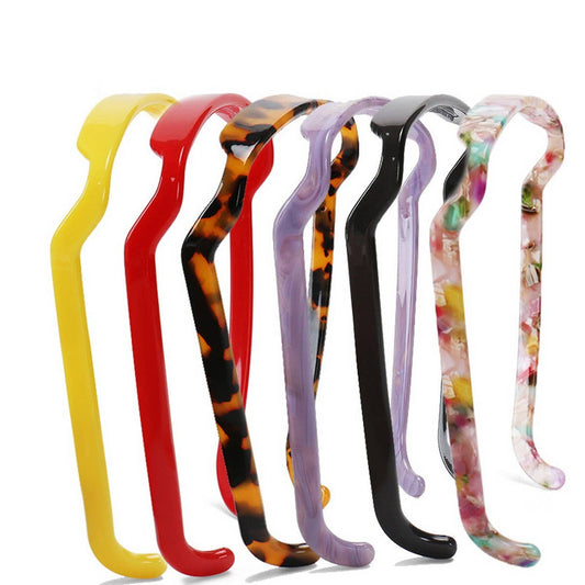 ACETATE SQUARE SUNGLASSES HEADBAND