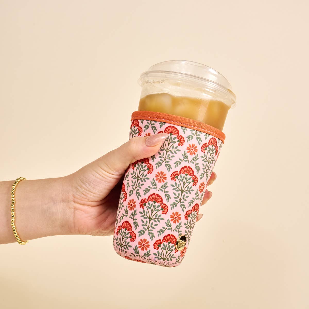 Sip Savvy Drink Sleeve–Large–Everbloom Dusty Rose