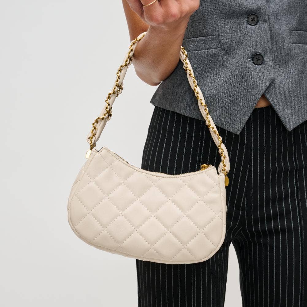 Ellie Quilted Shoulder Bag