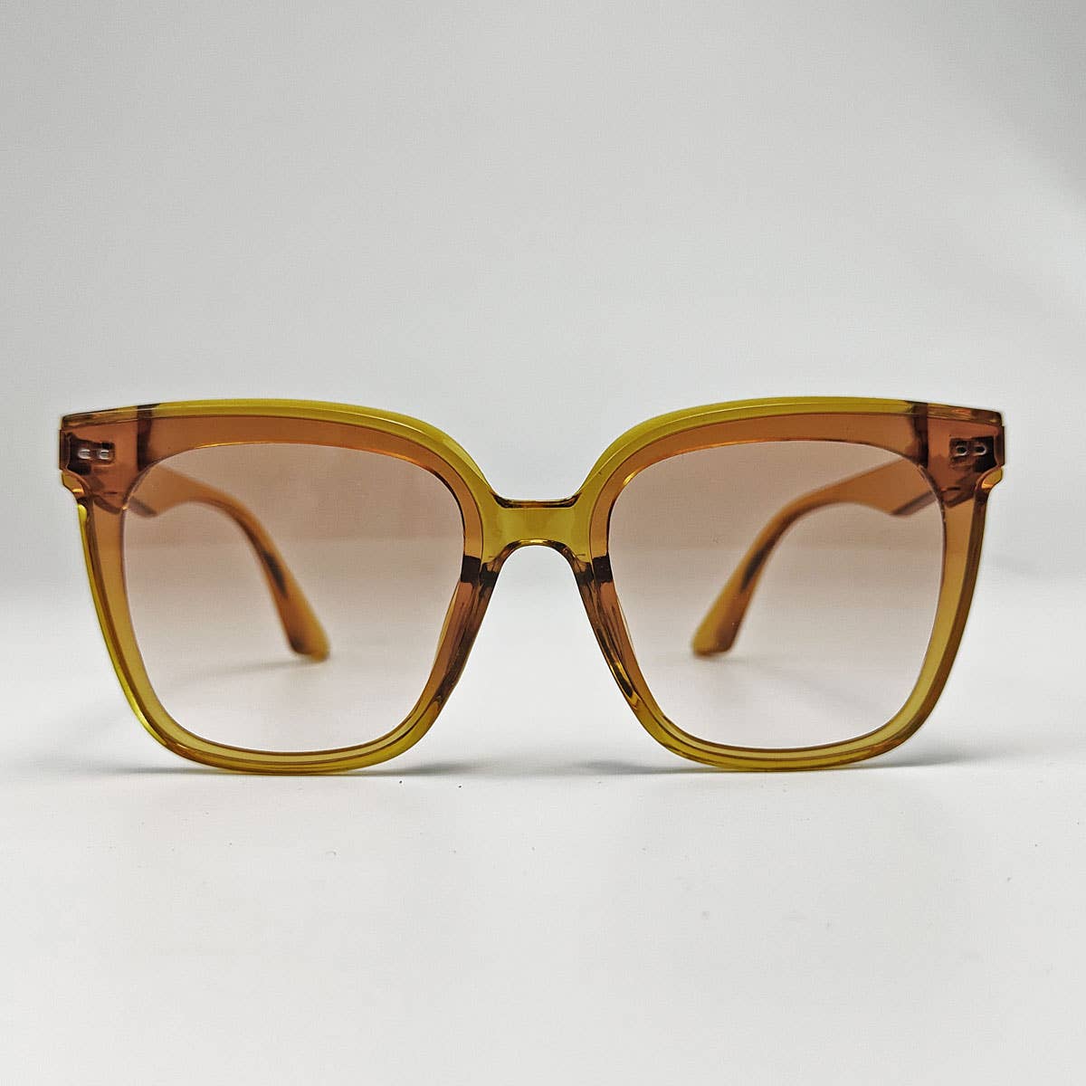 RETRO SUNSCREEN BIG FRAME THIN SUNGLASSES
