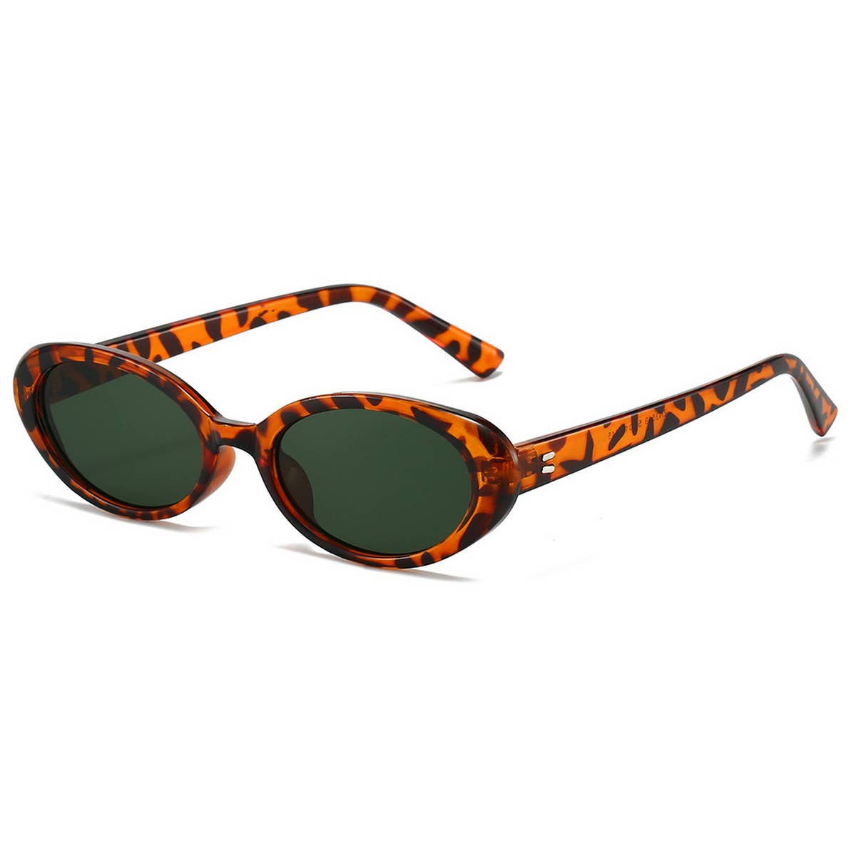 RETRO SMALL OVAL FRAME SUNGLASSES