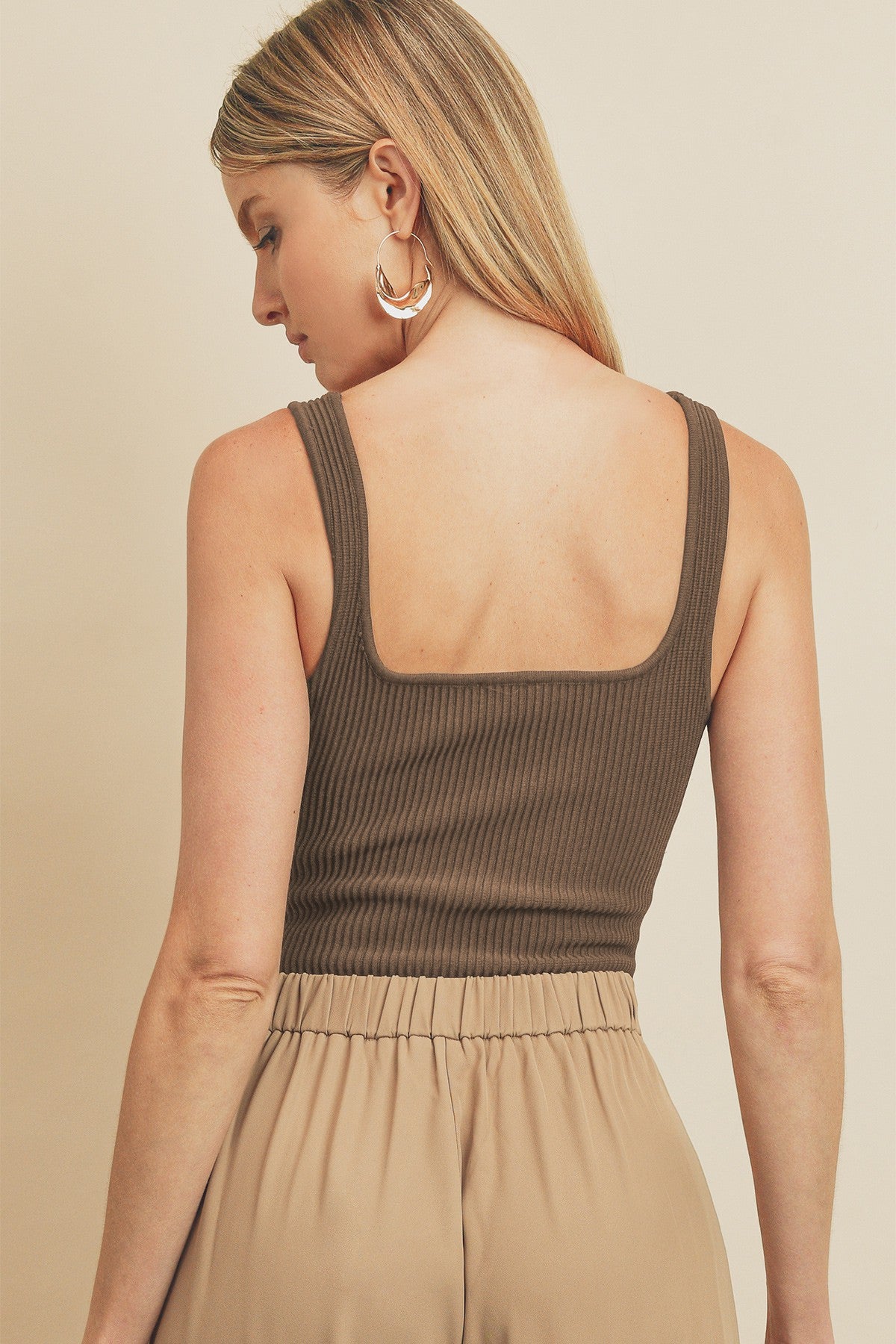 fair and square knit tank