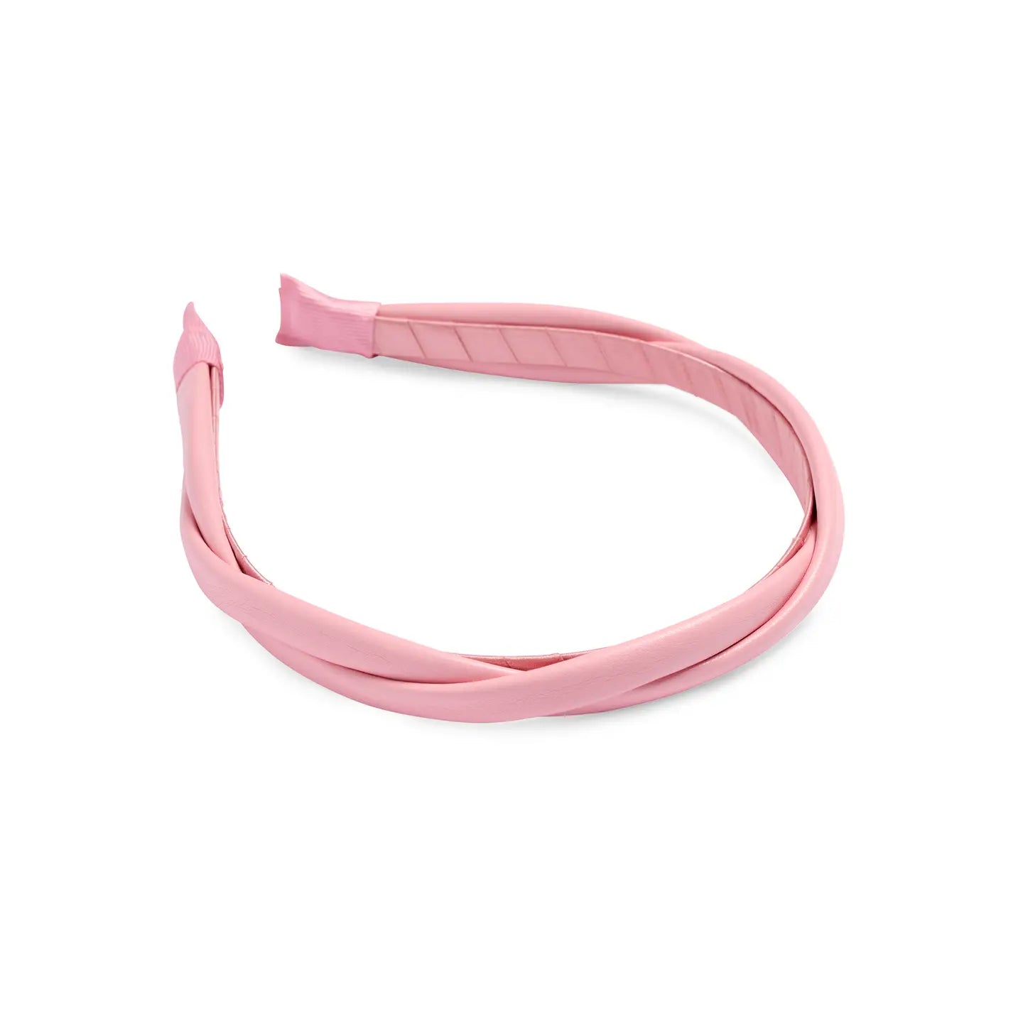 faux leather twist headband