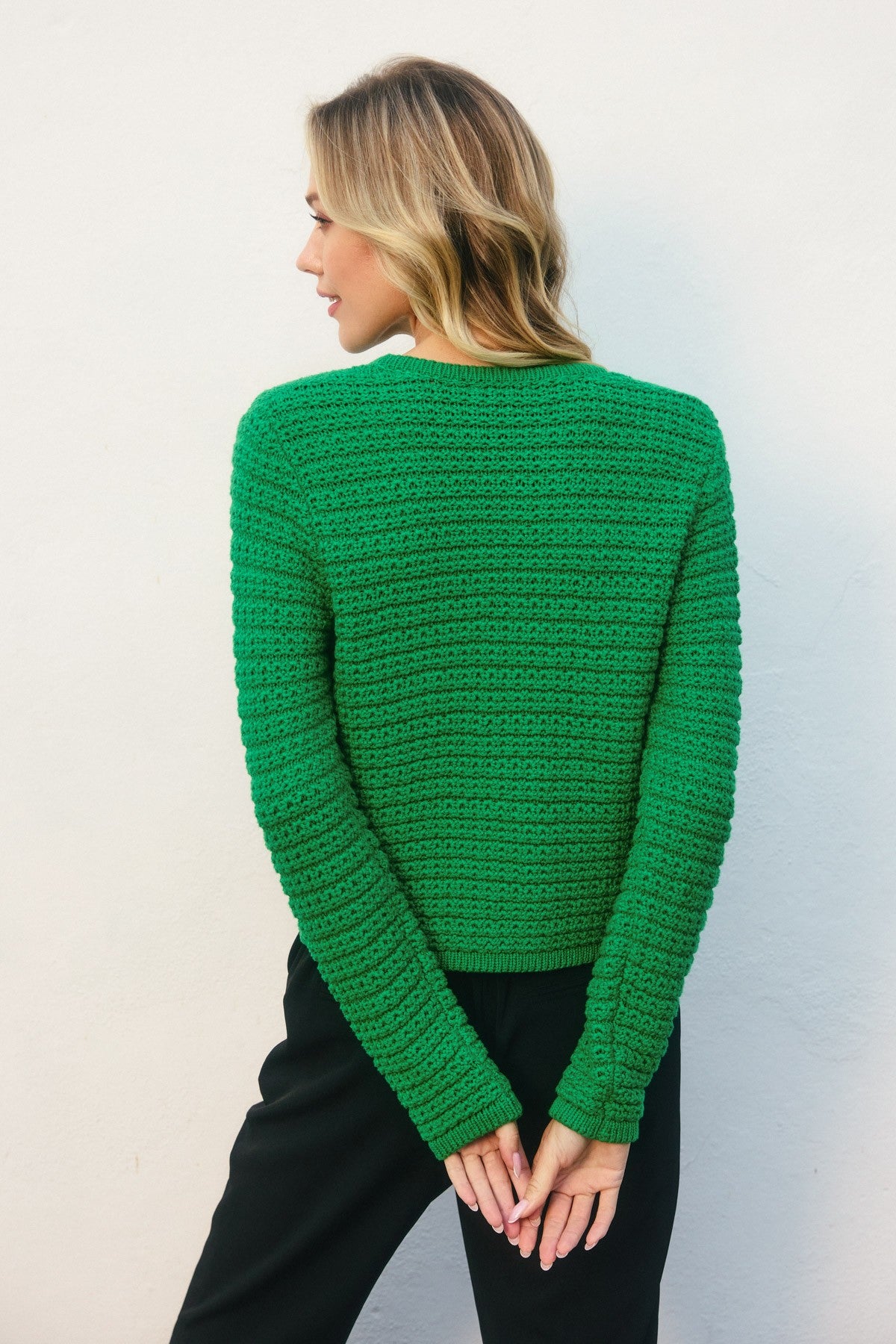 feeling refined knit cardi