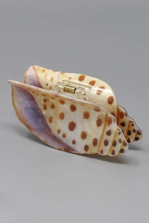 Shell Acrylic Hair Clip