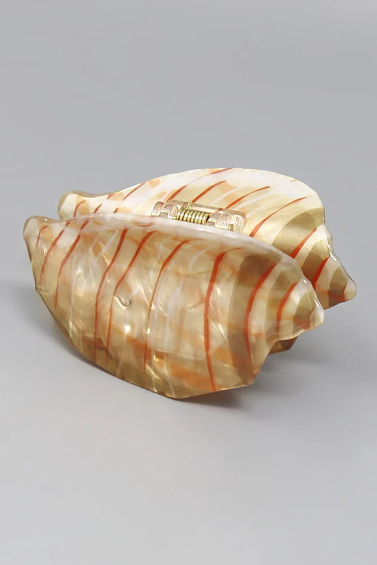 Shell Acrylic Hair Clip