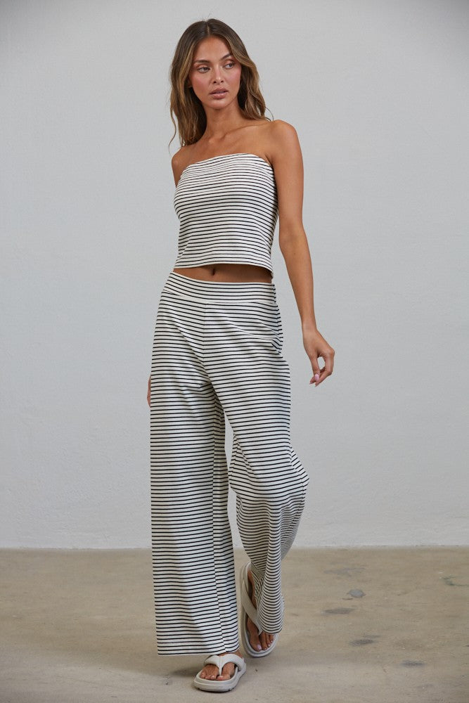 Soft Stripe Lounge Pants