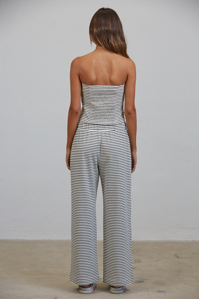 Soft Stripe Lounge Tube Top