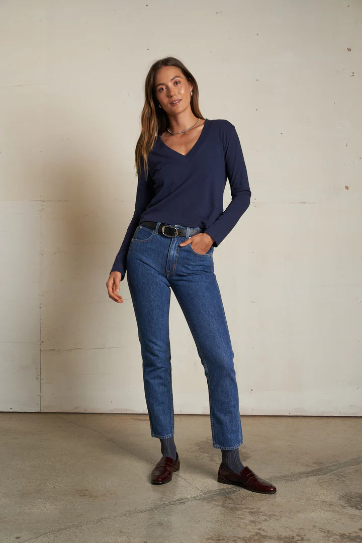 Fiona Long Sleeve V-Neck