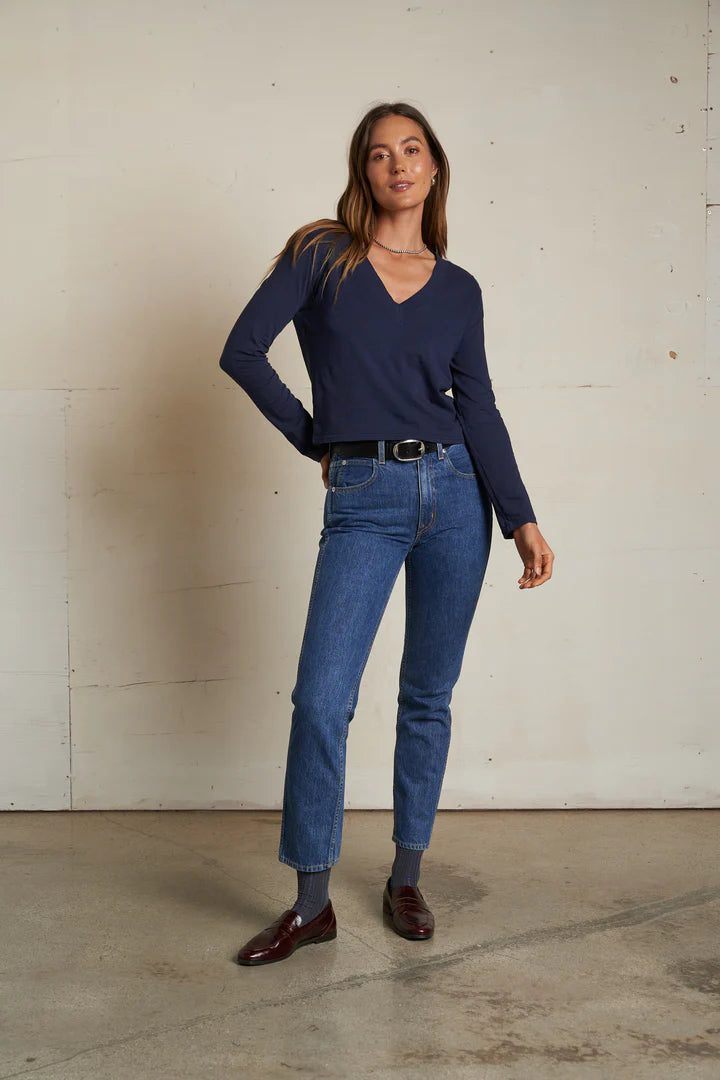Fiona Long Sleeve V-Neck