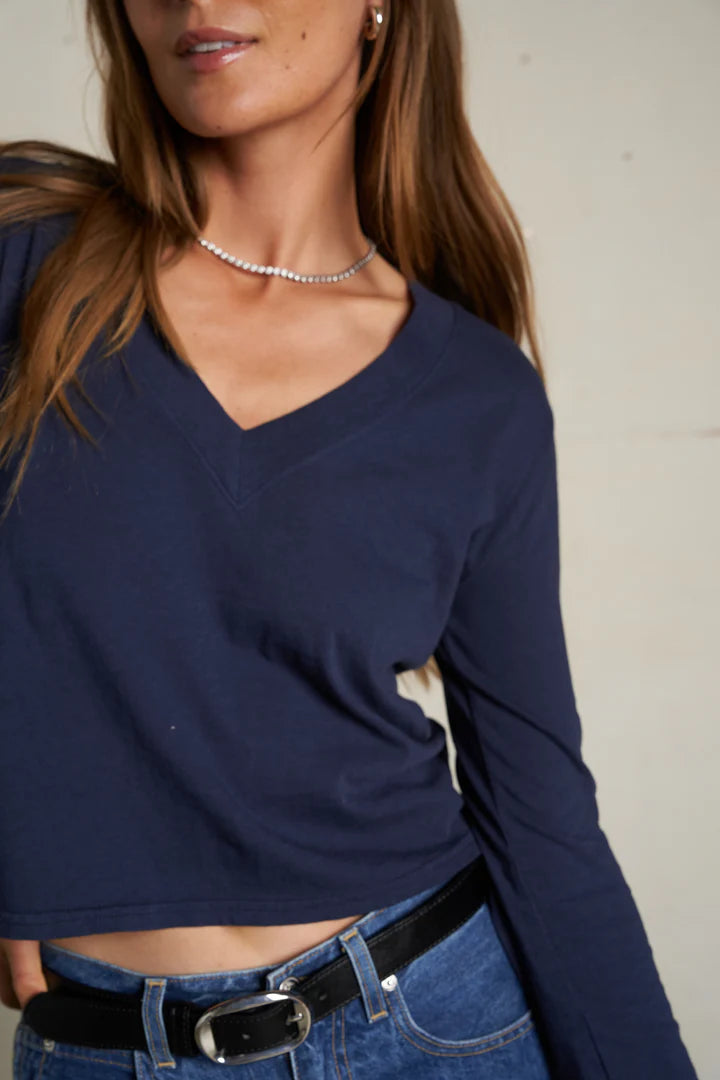 Fiona Long Sleeve V-Neck