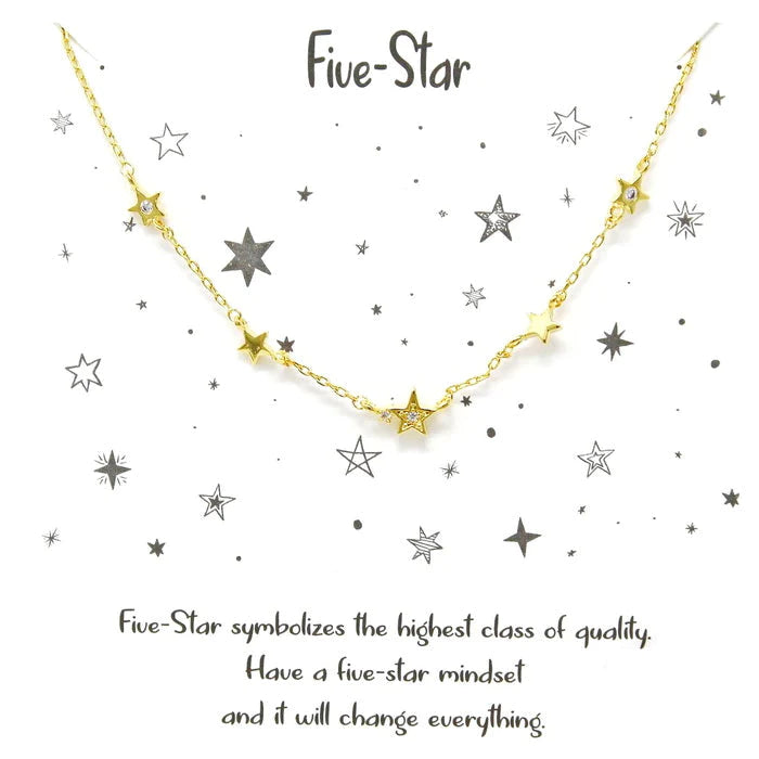 five star necklace