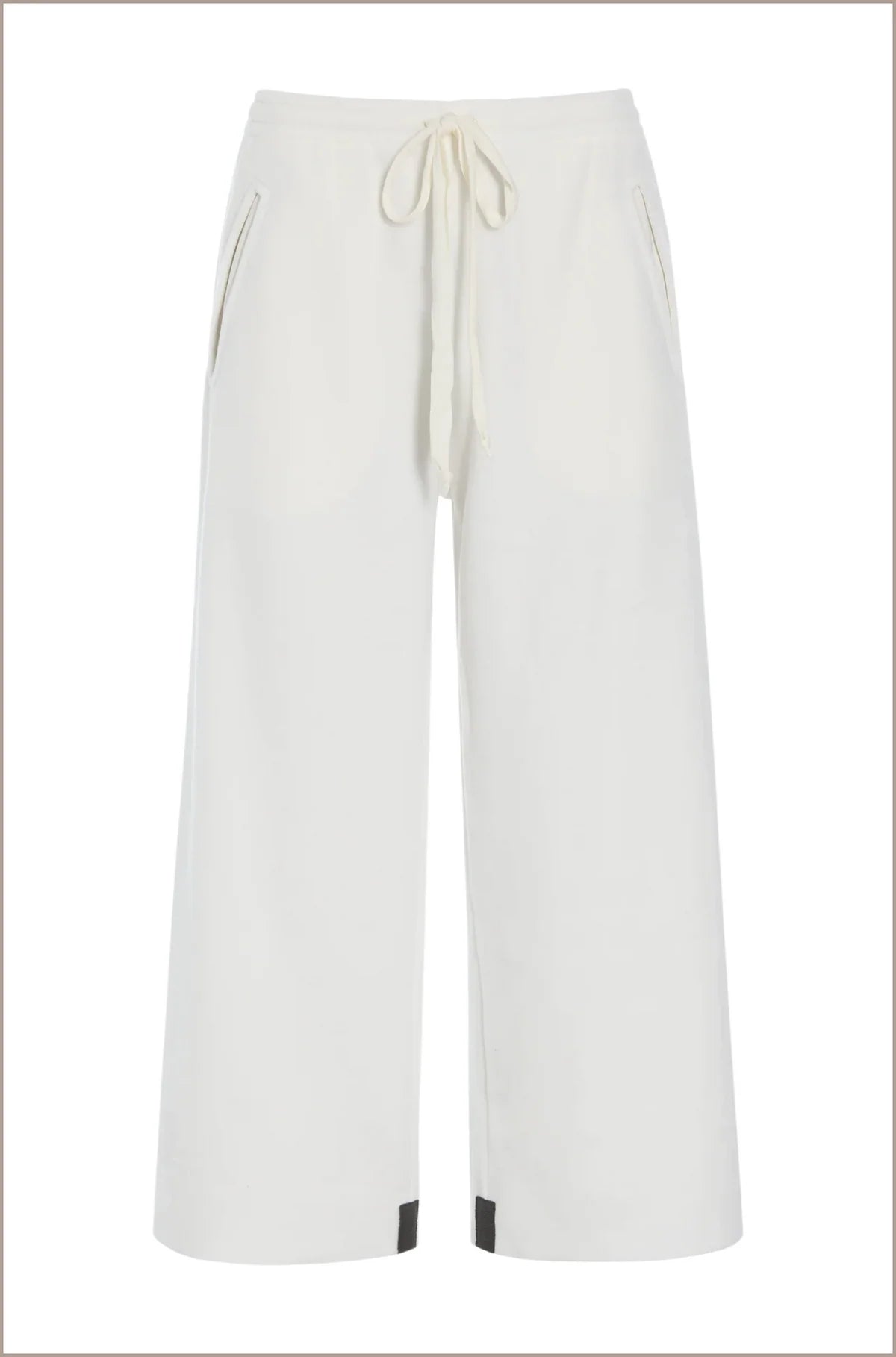 Fleece Flare 3/4 Length Trousers