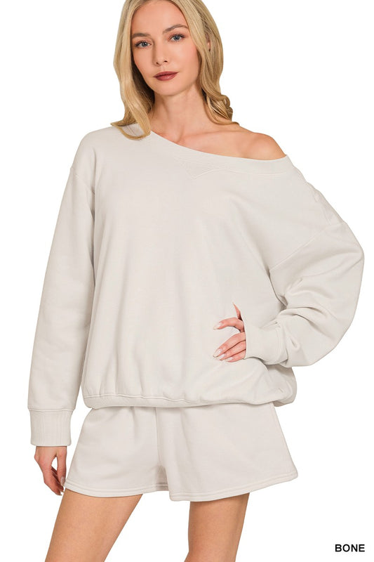 boat day fleece sweatshirt