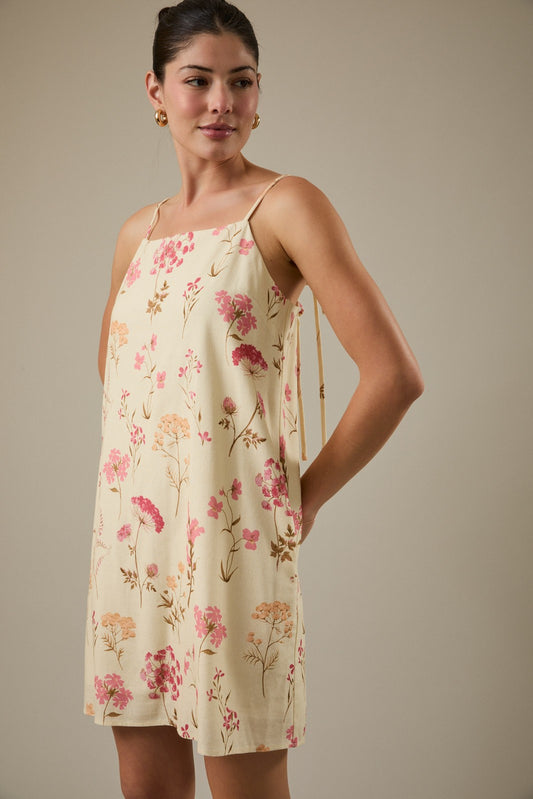 flower joy mini dress