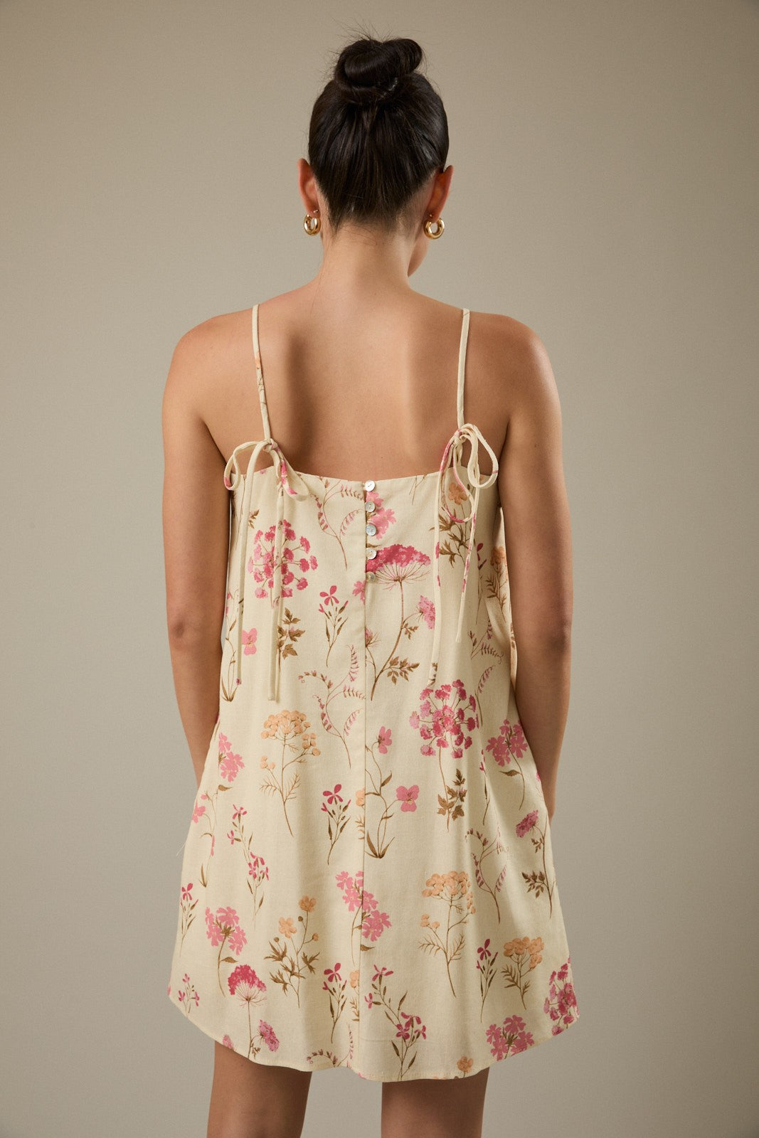 flower joy mini dress