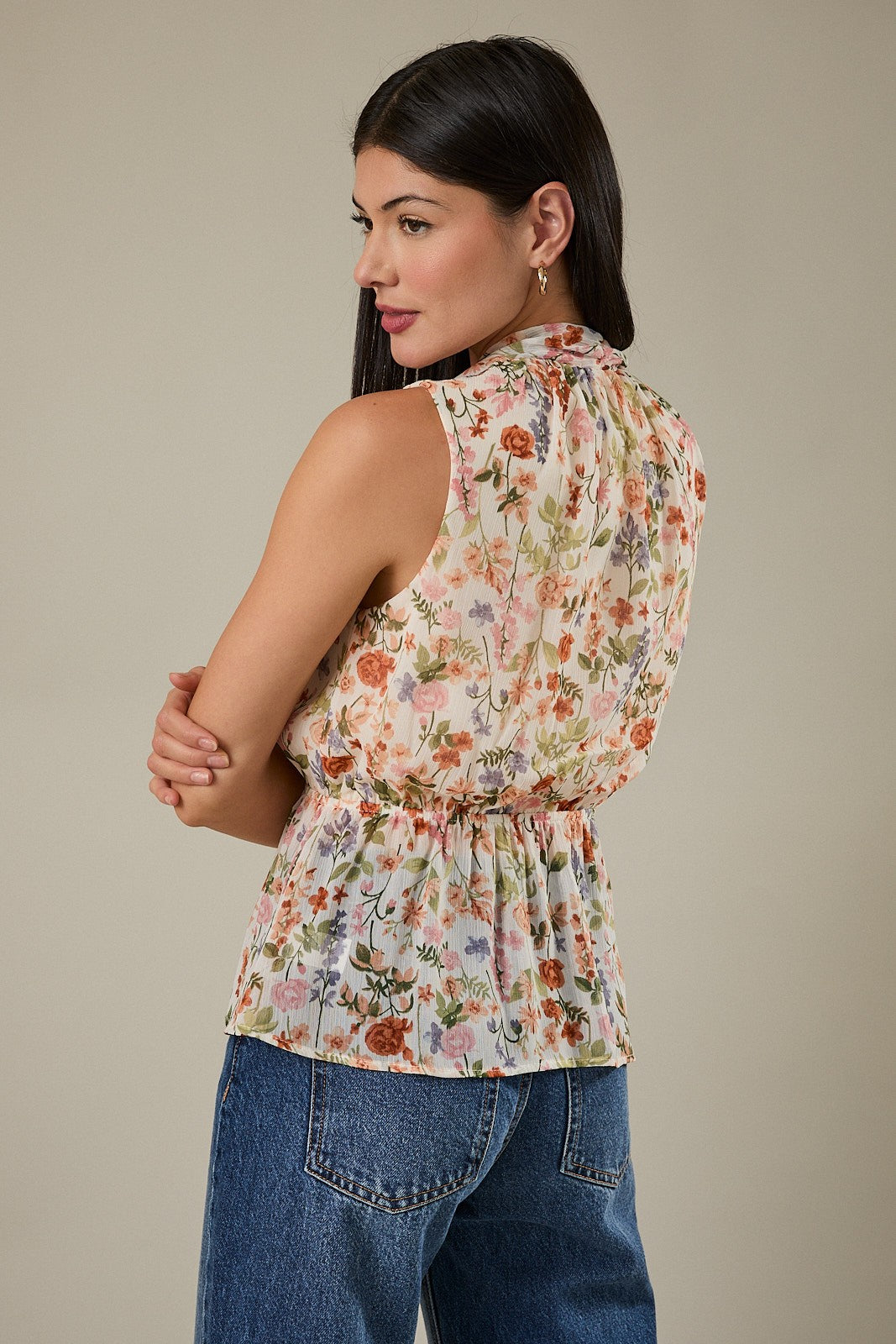 flowers and sunshine tank
