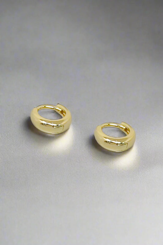 Gold Filled Hoop Earrings (10 MM)