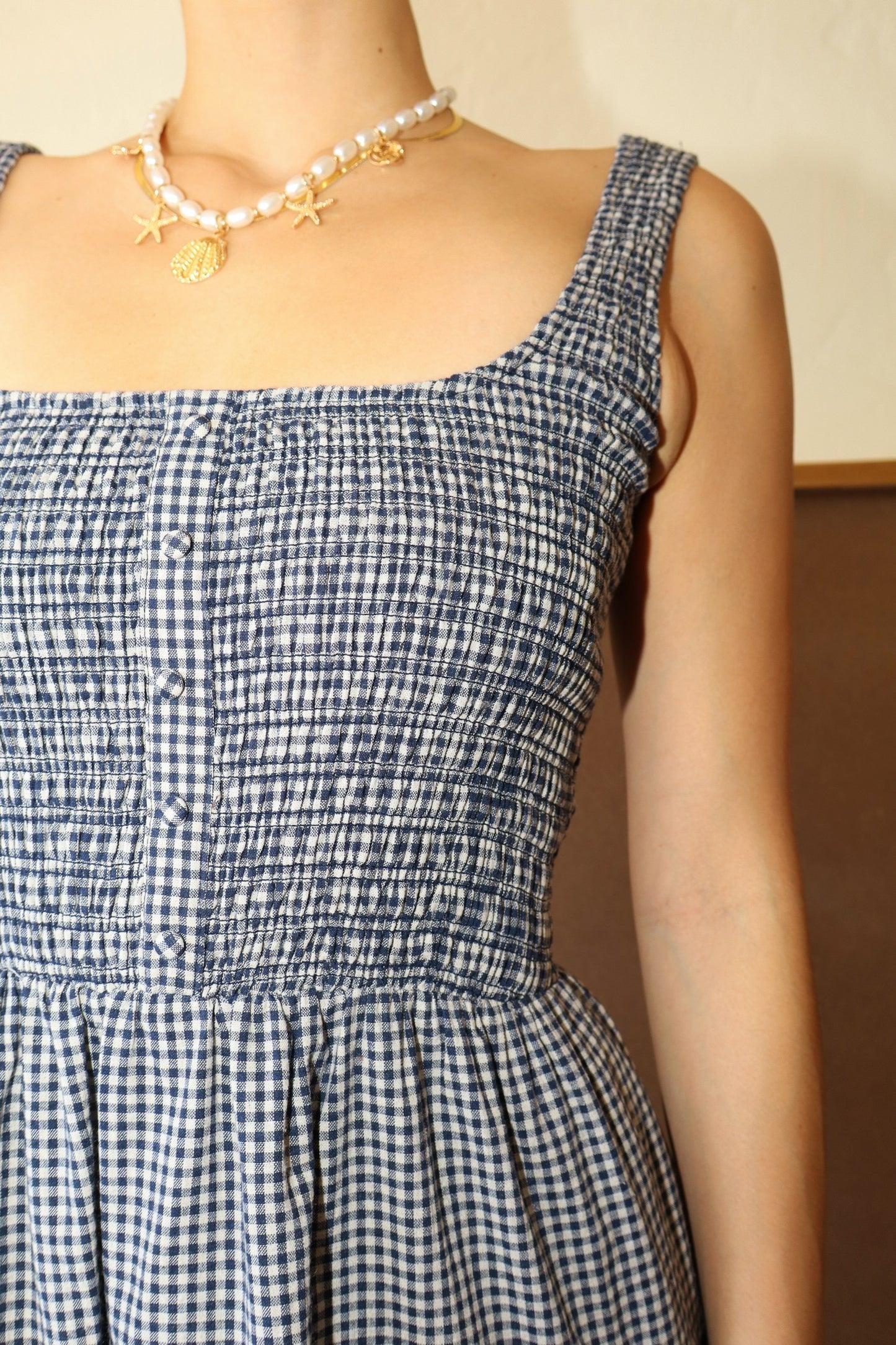 gingham on dress