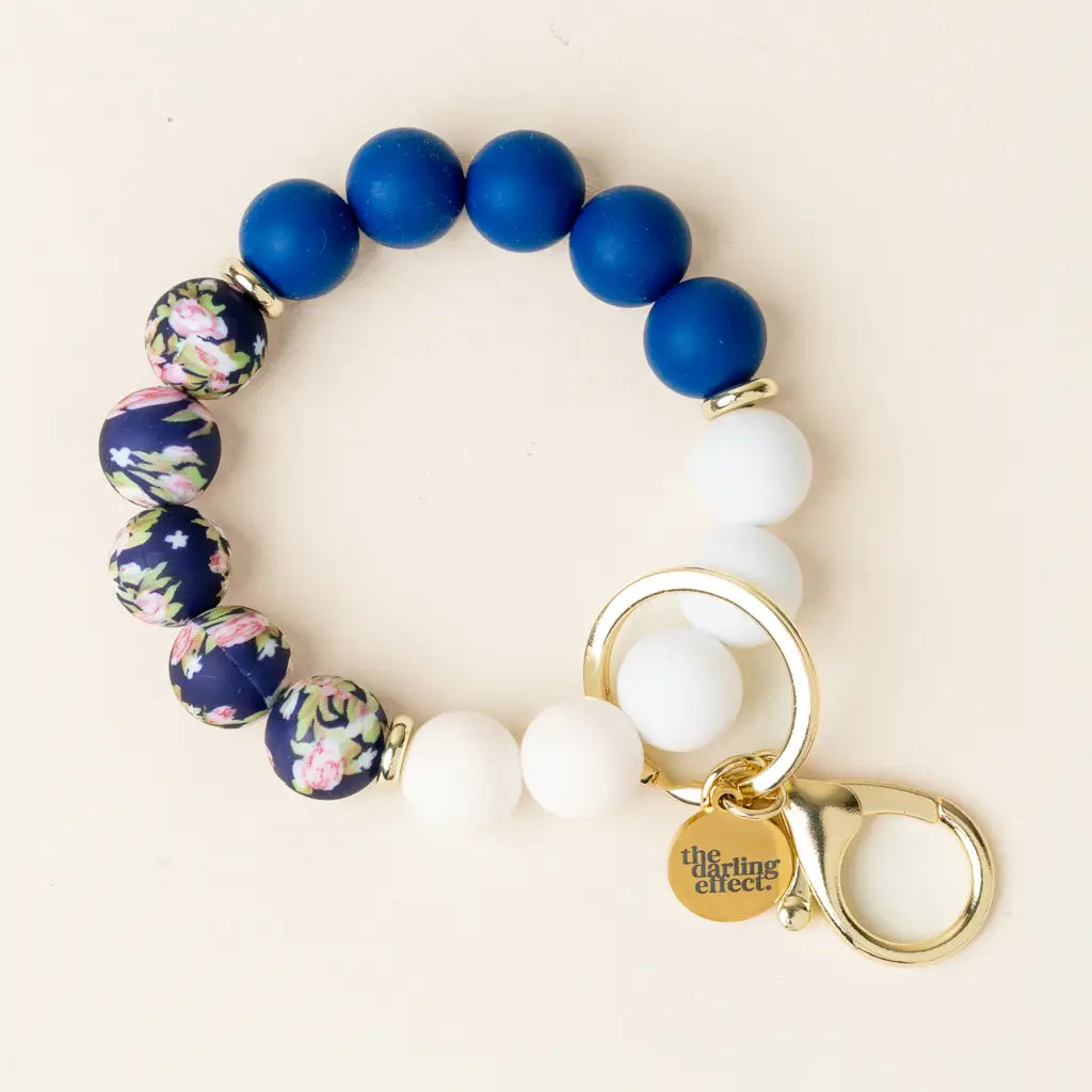 hands free keychain-notes of navy