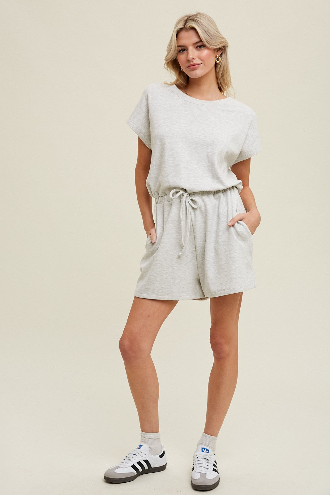 Heather dolman romper