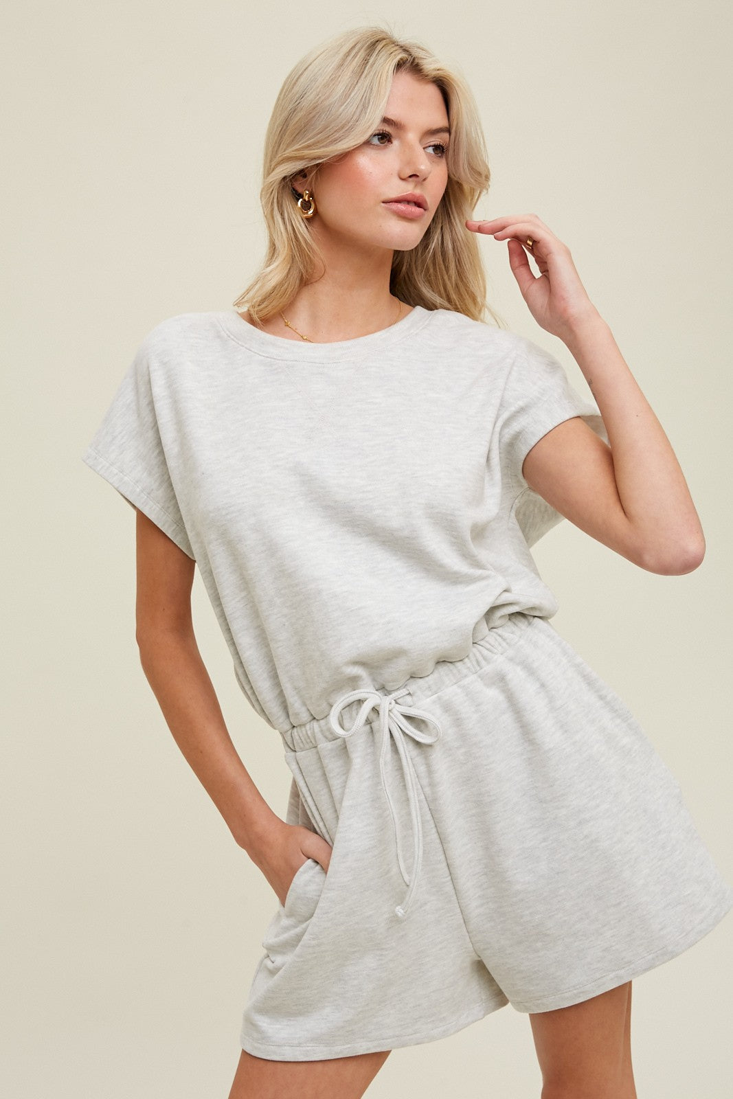 Heather dolman romper