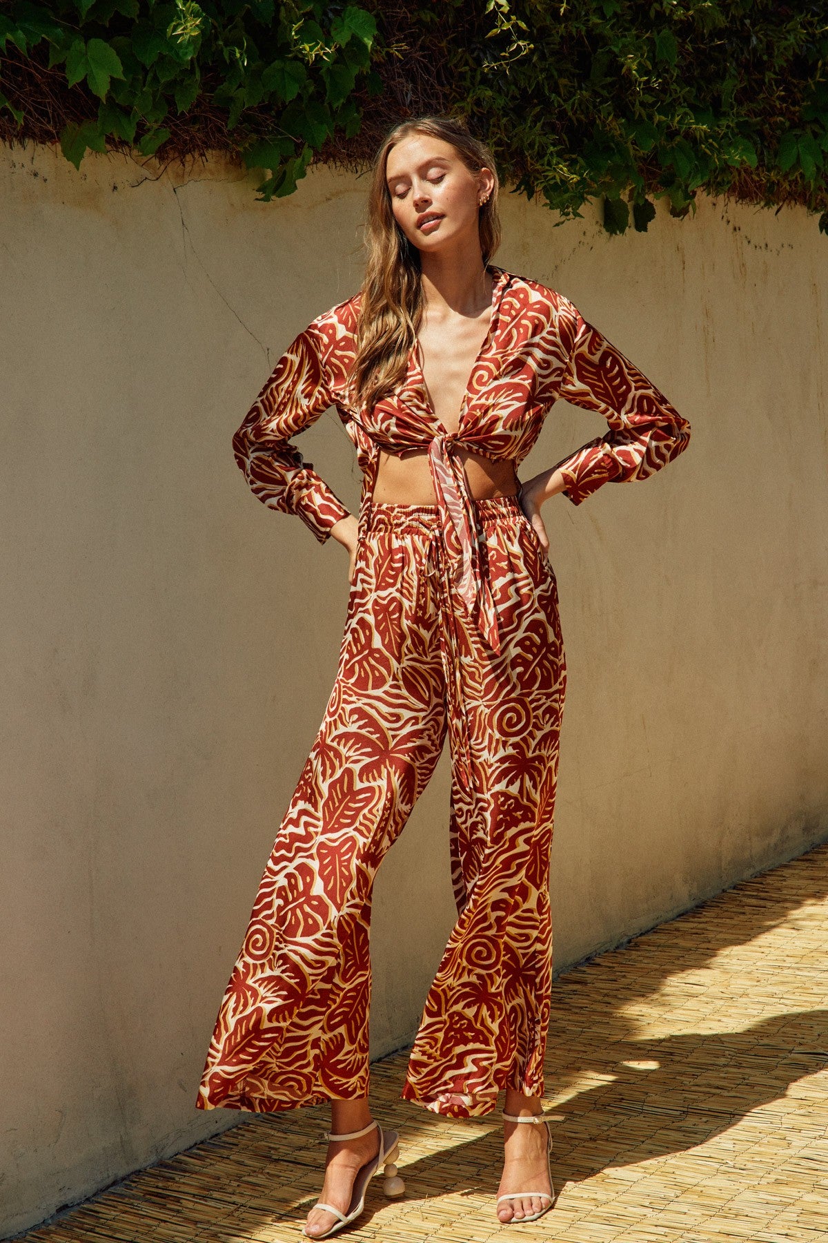 ibiza wide leg pant