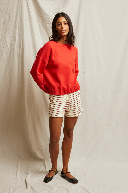 janet cotton crew neck sweater